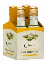 Cavit Chardonnay 4pk NV - Little Bros. Beverage Outlet