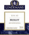 Lindemans -  Bin 40 Merlot South Eastern Australia 2021 (750ml)