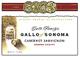Gallo of Sonoma - Cabernet Sauvignon Sonoma County 0 (750ml)