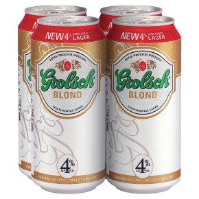 Grolsch Bierbrowerijen - Grolsch Blonde Lager (4 pack bottles) (4 pack bottles)