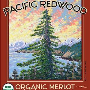 Pacific Redwood - Merlot Organic 2022 (750ml) (750ml)