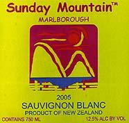 Sunday Mountain - Sauvignon Blanc 2023 (750ml) (750ml)