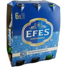 Efes Pilsener From Turkey 6pk 6pk (6 pack 12oz cans) (6 pack 12oz cans)