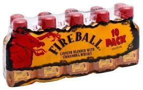 Fireball 10pk (10 pack cans) (10 pack cans)