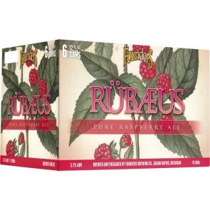 Founders Rubaeus 6pk 6pk (6 pack 12oz cans) (6 pack 12oz cans)