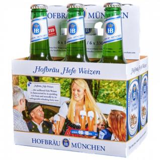 Hofbrauhaus Hefe Weiss 6pk 6pk (6 pack 12oz cans) (6 pack 12oz cans)