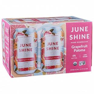 Juneshine Grapefruit Paloma 6pk 6pk (6 pack 12oz cans) (6 pack 12oz cans)