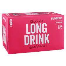 Long Drink Cranberry 6pk 6pk (6 pack 12oz cans) (6 pack 12oz cans)