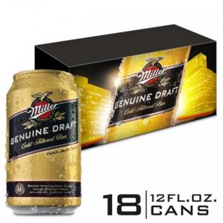Miller G. Draft 18 Pk Can 18pk (18 pack 12oz cans) (18 pack 12oz cans)