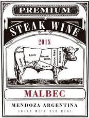 Premium Steak Wine Malbec 2018 (750ml) (750ml)