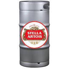 Stella Artois 1/6 Barrel (Sixtel Keg) (Sixtel Keg)