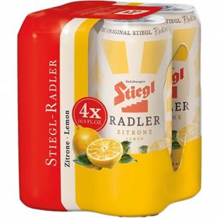 Stiegl Zitrone Radler 4pk 4pk (4 pack 16oz cans) (4 pack 16oz cans)