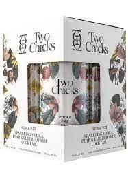 Two Chicks Vodka Fizz 4pk 4pk (4 pack 12oz cans) (4 pack 12oz cans)