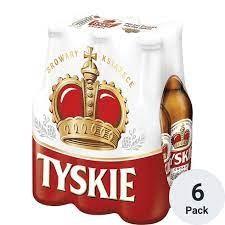 Tyskie Polish Beer 6pk Nr 6pk (6 pack 12oz bottles) (6 pack 12oz bottles)