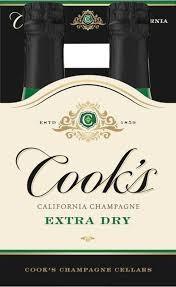 Cook's - Extra Dry California Champagne NV (4 pack 187ml) (4 pack 187ml)