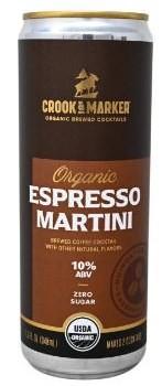 Crook & Marker Espresso Martini 4pk 4pk (4 pack cans) (4 pack cans)