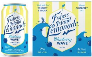 Fishers Island Lemonade - Blueberry Wave (4 pack 12oz cans) (4 pack 12oz cans)