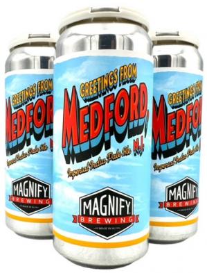 Magnify Greetings Fro Medford 4pk 4pk (4 pack 16oz cans) (4 pack 16oz cans)