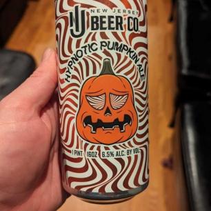 Nj Beer Hypnotic Pumpkin Ale 4pk 4pk (4 pack 16oz cans) (4 pack 16oz cans)