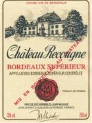 Ch�teau Recougne - Bordeaux Sup�rieur 2019 (750ml)