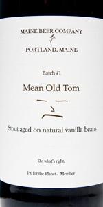Maine Beer Company - Mean Old Tom (16.9oz bottle) (16.9oz bottle)