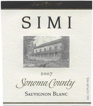 Simi - Sauvignon Blanc Sonoma County 2022 (750ml) (750ml)