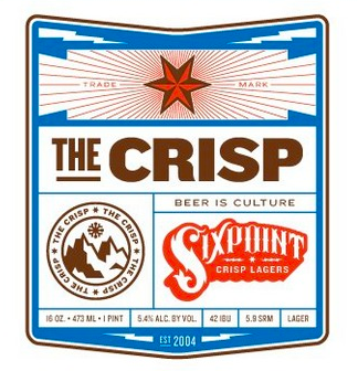 Six Point - The Crisp (6 pack 12oz cans) (6 pack 12oz cans)