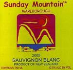 Sunday Mountain - Sauvignon Blanc 2022 (750ml)