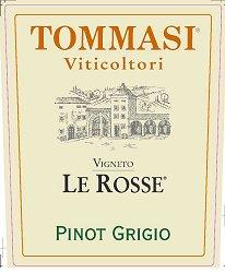 Tommasi - Pinot Grigio Delle Venezie Vigneto Le Rosse 2022 (750ml) (750ml)