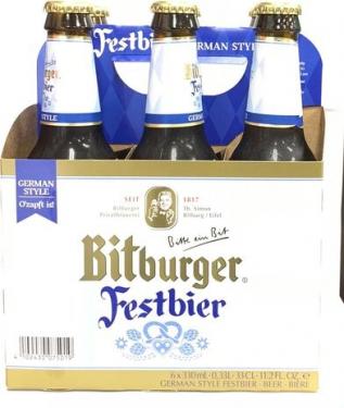 Bitburger Festbier 6pk 6pk (6 pack cans) (6 pack cans)
