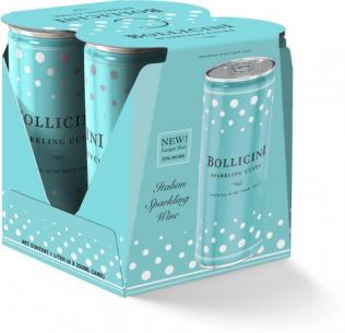 Bollicini Sparkling 4pk NV (4 pack 250ml cans) (4 pack 250ml cans)