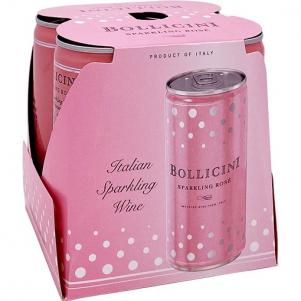 Bollicini Sparkling Rose 4pk NV (4 pack 250ml cans) (4 pack 250ml cans)