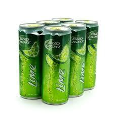 Bud Light Lime 6 Pack 6pk (6 pack 12oz cans) (6 pack 12oz cans)