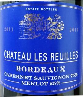 Chateau Les Reuilles Bordeaux 2021 (750ml) (750ml)