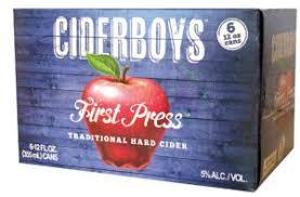 Ciderboys First Press 6pk 6pk (6 pack 12oz cans) (6 pack 12oz cans)