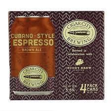 Cigar City Cubano Espresso 4pk 4pk (4 pack 12oz cans) (4 pack 12oz cans)