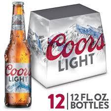 Coors Light 12 Pack Nr 12pk (12 pack 12oz bottles) (12 pack 12oz bottles)