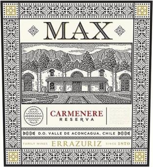 Errazuriz Max Carmenere Reserva 2019 (750ml) (750ml)