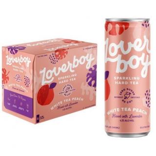 Loverboy White Tea Peach 6pk 6pk (6 pack 12oz cans) (6 pack 12oz cans)
