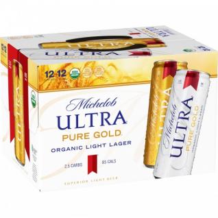 Michelob Ultra Gold Organic 12 Pk 12pk (12 pack 12oz cans) (12 pack 12oz cans)