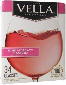 Peter Vella Pink Moscato NV (5L) (5L)