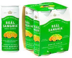 Real Sangria White 4pk NV (4 pack 187ml) (4 pack 187ml)