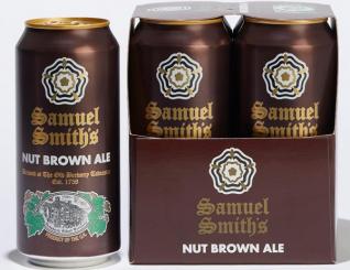 Samuel Smith Nut Brown 4pk Can 4pk (4 pack 16oz cans) (4 pack 16oz cans)