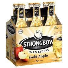 Strongbow Gold Cider 6pk 6pk (6 pack 12oz cans) (6 pack 12oz cans)
