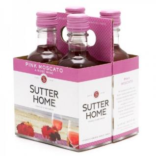 Sutter Home Pink Moscato 4pk NV (4 pack 187ml) (4 pack 187ml)