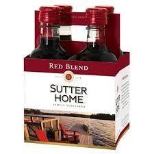 Sutter Home Red Blend 4pk NV (4 pack 187ml) (4 pack 187ml)