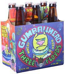 Three Floyds Gumball Head 6pk 6pk (6 pack 12oz cans) (6 pack 12oz cans)