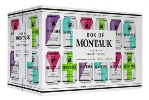 Box Of Montauk 12 Pk Can 12pk (12 pack 12oz cans) (12 pack 12oz cans)
