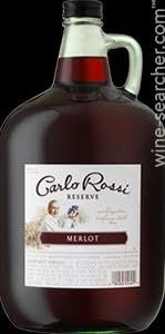 Carlo Rossi - Merlot California NV (4L) (4L)