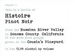 Forth Histoire Pinot Noir 2021 (750)
